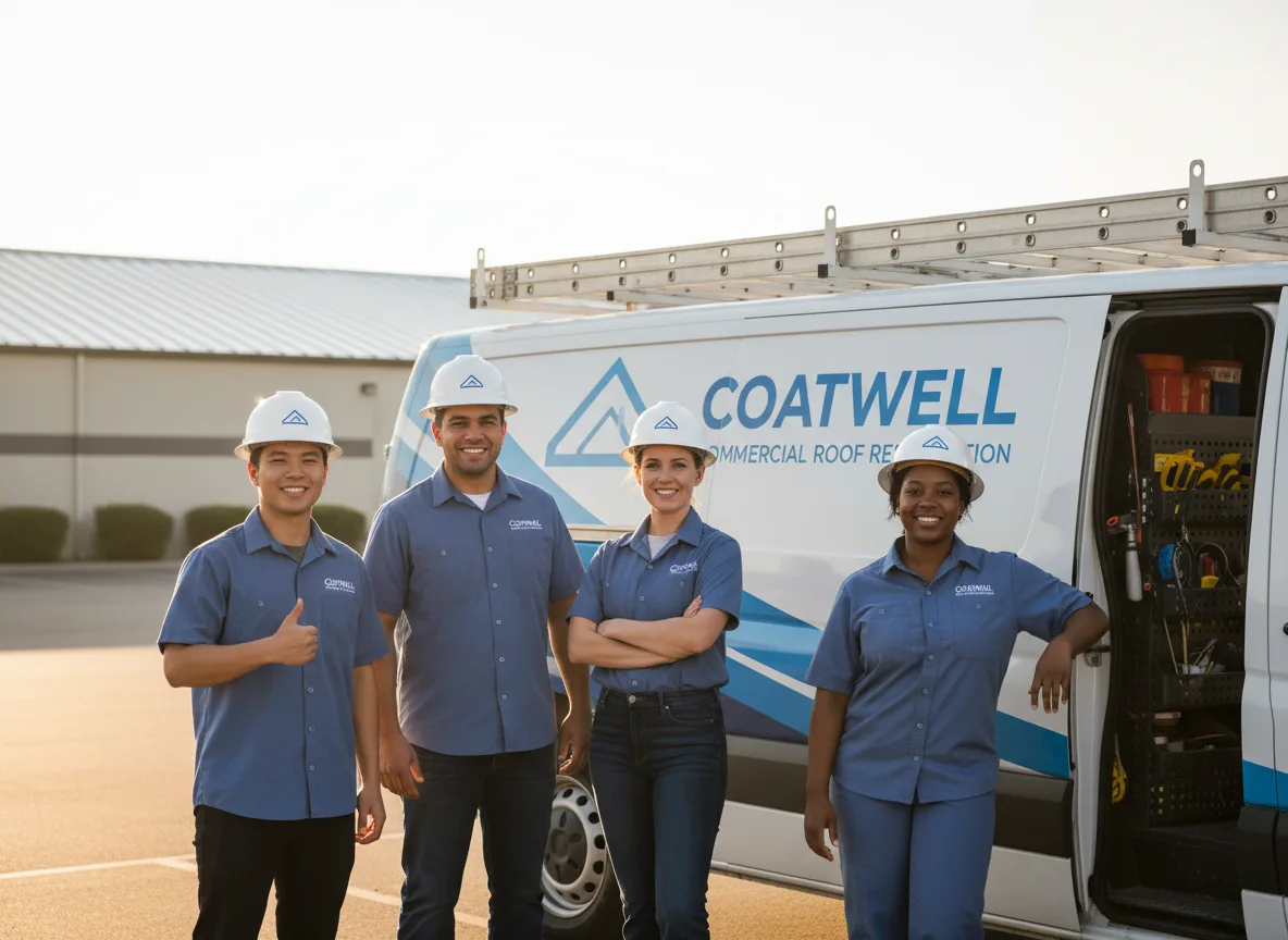 Commercial roof coating company in Calvin, LA